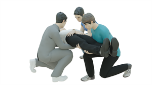 Hangisi yaralıyı sedye üzerine yerleştirme yöntemlerinden biri değildir?