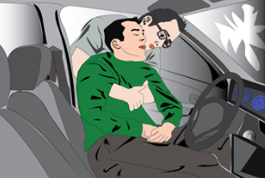 Kaza yapmış bir aracı gören ilk yardımcı, kendisinin ve çevrenin güvenliğini sağladıktan sonra araç sürücüsünün bilincinin kapalı, solunumunun olmadığını ve kazazedenin ayaklarının pedala sıkışmamış olduğunu tespit etmiştir. Buna göre, ilk yardımcının kazazedeyi araç içerisinden çıkarırken uygulaması gereken doğru teknik hangisidir?