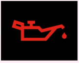 Aracın motoru yağlama yapmadığında gösterge panelinde hangi lamba yanar?