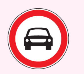 Aralıklı yanıp sönen kırmızı ışık, trafik işaretlerinden hangisi ile aynı anlamdadır?