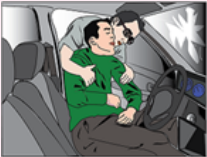 Kaza yapmış bir aracı gören ilk yardımcı, kendisinin ve çevrenin güvenliğini sağladıktan sonra araç sürücüsünün bilincinin kapalı, solunumunun olmadığını ve kazazedenin ayaklarının pedala sıkışmamış olduğunu tespit etmiştir. Buna göre, ilk yardımcının kazazedeyi araç içerisinden çıkarırken uygulaması gereken doğru teknik hangisidir?