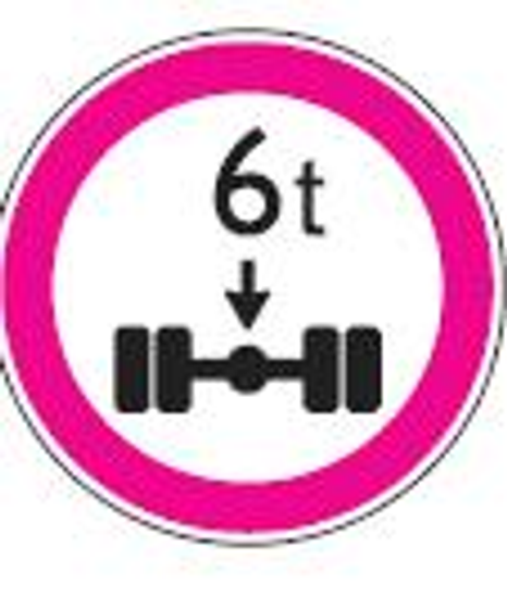 Aşağıdaki trafik işaretlerinden hangisi yükseklik anlamında gabari sınırlamasının olduğunu bildirir?