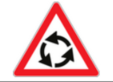 Aşağıdakilerden hangisi kontrolsüz kavşak trafik işaretidir?