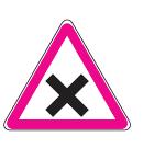 Aşağıdakilerden hangisi kontrolsüz kavşak trafik işaretidir?